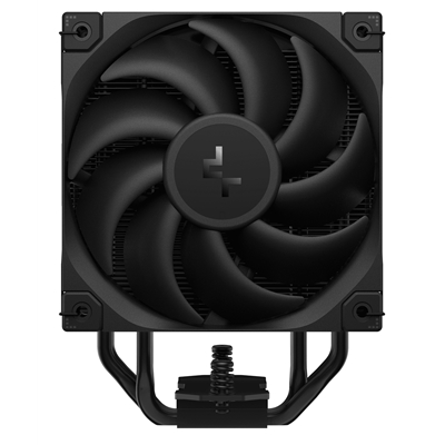 DeepCool AK400 Digital Pro CPU Air Cooler, ARGB Fan & Digital Display, 120mm PWM Fan, 4 Copper Heatpipes, Quiet Operation, Intel & AMD Compatible Black image 3