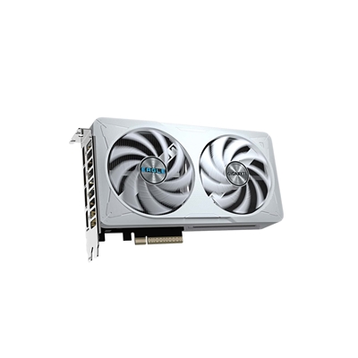 Gigabyte NVIDIA GeForce RTX 5060 EAGLE OC ICE 8GB GDDR7 Graphics Card, 3840 CUDA Cores, 2550 MHz Core Clock, Dual Fan, White, 3x DisplayPorts / 1x HDMI Port image 3