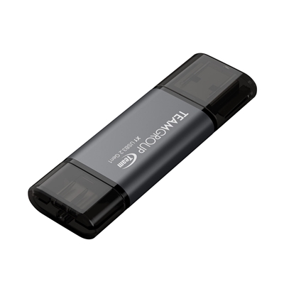Team TX13128GC01 2 in 1 Dual OTG 128GB Flash Drive, X1 USB 3.2 Gen1, Type C & A, Plug and Play image 3