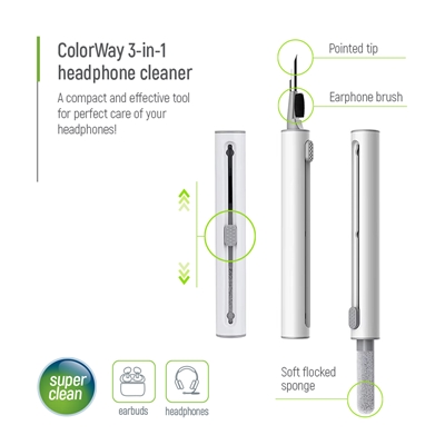 ColorWay 3-in-1 Headphone Cleaning pen image 6