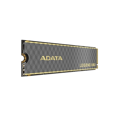 Adata Legend 860 (SLEG-860-1000GCS) 1TB NVMe SSD, PCIe Gen4, M.2 Interface, 2280, Read 5000 MB/s, Write 3000 MB/s, Heatsink 5 Year Warranty image 2