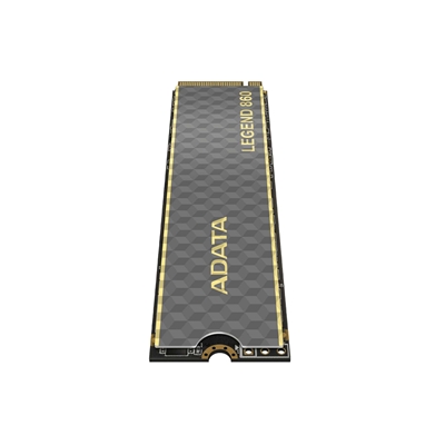 Adata Legend 860 (SLEG-860-1000GCS) 1TB NVMe SSD, PCIe Gen4, M.2 Interface, 2280, Read 5000 MB/s, Write 3000 MB/s, Heatsink 5 Year Warranty image 4