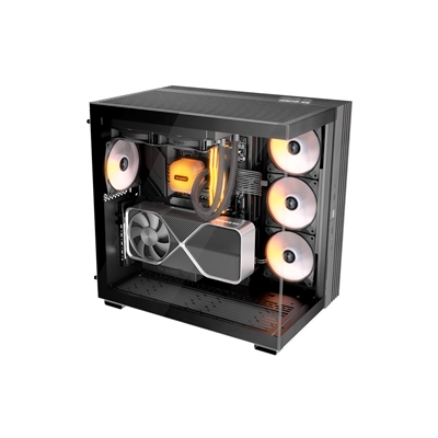 be quiet! Light Wings LX 120mm PWM Reverse, Black, ARGB Lighting, High Airflow, 60,000 Hours, 3 year warranty image 2