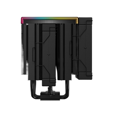 DeepCool AK620 Digital Pro CPU Air Cooler, Dual-Tower with Digital Display, 120mm FDB Fans, ARGB Lighting, 6 Copper Heatpipes, LGA1700/AM5 Compatible, High-Performance Quiet Cooling for Gaming PCs image 2