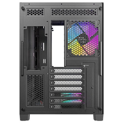ANTEC Constellation C5 Curve Black ARGB Case, Curved Glass Panels, Dual Chamber, Support back-connect motherboards, 4 x ARGB PWM fans with built-in fan controller, ATX, Micro-ATX, ITX image 2