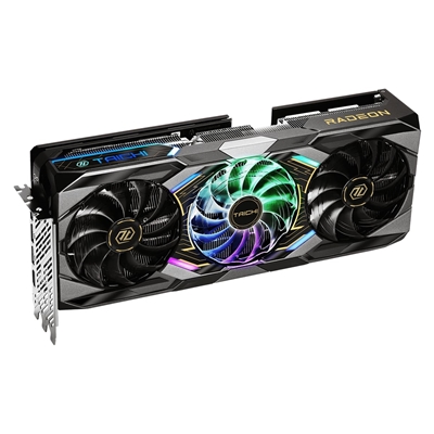 ASRock AMD Radeon RX 9070 XT Taichi 16GB OC GDDR6 Graphics Card, 4096 Streams, 3100MHz Boost Clock, Triple Fan, 3x DisplayPorts / 1x HDMI Port image 3