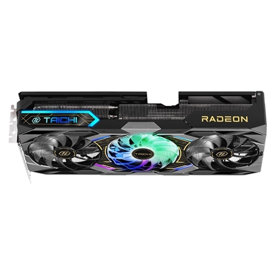 ASRock AMD Radeon RX 9070 XT Taichi 16GB OC GDDR6 Graphics Card, 4096 Streams, 3100MHz Boost Clock, Triple Fan, 3x DisplayPorts / 1x HDMI Port image 5