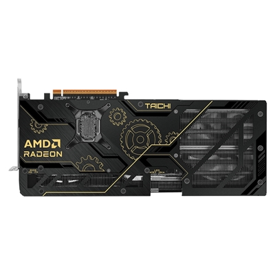 ASRock AMD Radeon RX 9070 XT Taichi 16GB OC GDDR6 Graphics Card, 4096 Streams, 3100MHz Boost Clock, Triple Fan, 3x DisplayPorts / 1x HDMI Port image 6