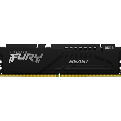 Kingston FURY Beast KF556C40BBK2-16 16GB (2x 8GB) DIMM System Memory, 5600MHz, DDR5, CL40, Black, Intel XMP image 2