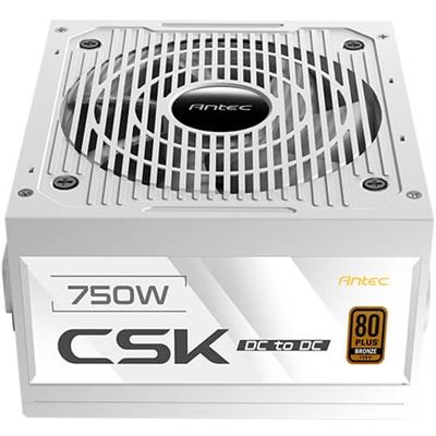 Antec CSK DC 750W White PSU, 80+ Bronze, Fully Wired, Antec's 5-year warranty image 4