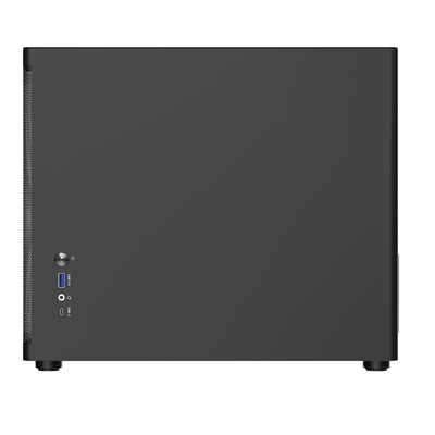 TecWare Fusion 3 mATX Compact PC Case, High Airflow SFF Chassis, 3 Fans Included, Top-Mount ATX/SFX PSU Support, USB-C, Supports 280mm GPU & Dual Radiators, Black image 4
