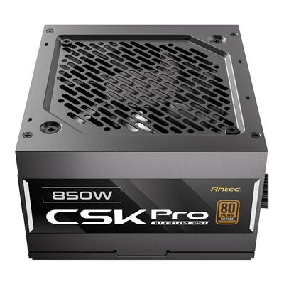 Antec CSK850 PRO 850W Semi-Modular ATX 3.1 Power Supply, PCIe 5.1 Ready with 12V 2x6 Connector, 80 Plus Bronze Certified, Quiet 120mm Fan, 5-Year Warranty image 2