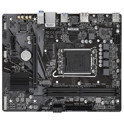 Gigabyte H610M K V2 DDR5 Anti-Sulfur Resistor Intel 1700 Socket Motherboard, Micro-ATX, 2x DDR5 Slots, 1x M.2 Socket, GbE LAN, 1x DisplayPort / 1x HDMI Port image 3