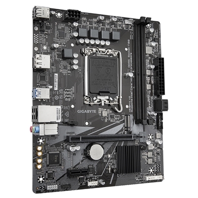 Gigabyte H610M K V2 DDR5 Anti-Sulfur Resistor Intel 1700 Socket Motherboard, Micro-ATX, 2x DDR5 Slots, 1x M.2 Socket, GbE LAN, 1x DisplayPort / 1x HDMI Port image 4