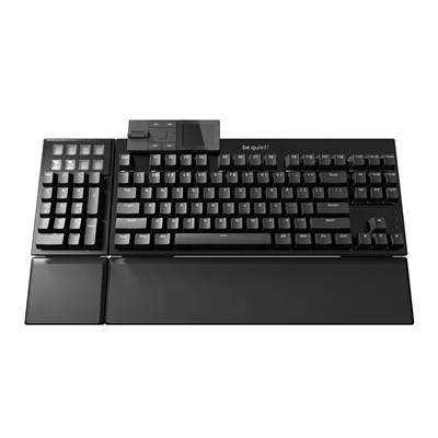 Be Quiet! Dark Mount Silent Tactile Modular ARGB Gaming Keyboard with 8 Customisable Display Keys, Silent Tactile Black Switches, Detachable Numpad & Stream Dock image 5