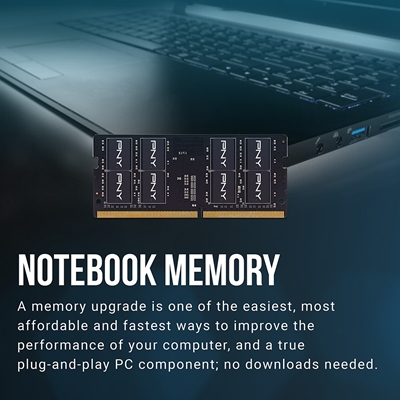 PNY Performance MN16GSD43200-SI 16GB (1x 16GB) SODIMM System Memory, 3200MHz, DDR4, CL22 image 2