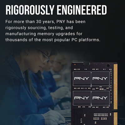 PNY Performance MN16GSD43200-SI 16GB (1x 16GB) SODIMM System Memory, 3200MHz, DDR4, CL22 image 4
