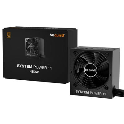 be quiet! System Power 11 450W is ATX 3.1 compliant and PCIe 5.1 compatible, 5-year manufacturer's warranty image 4