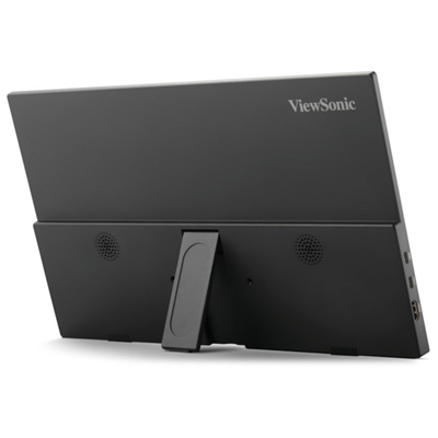 Viewsonic VA1650 16 inch USB-C Lightweight Portable IPS Monitor, Full HD, 60Hz, HDMI (v1.4), VESA, Built in Foldable Stand image 2