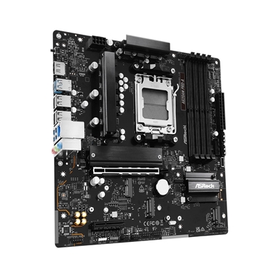 ASRock A620AM PRO-A AMD Socket AM5 Motherboard, 4x DDR5 Slots, 3x M.2 Socket, 2.5GbE LAN, 1x HDMI Port image 3