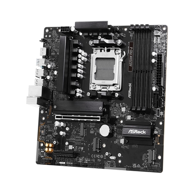 ASRock A620AM PRO-A AMD Socket AM5 Motherboard, 4x DDR5 Slots, 3x M.2 Socket, 2.5GbE LAN, 1x HDMI Port image 4