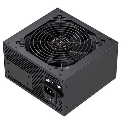EVO LABS BR750-12BL 750W PSU,120mm Black Silent Fan with Improved Ventilation, Non Modular, High-Efficiency, PFC Certified, CE Compliant, Retail Packaged image 2