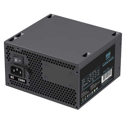 EVO LABS BR750-12BL 750W PSU,120mm Black Silent Fan with Improved Ventilation, Non Modular, High-Efficiency, PFC Certified, CE Compliant, Retail Packaged image 3