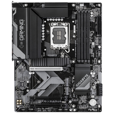 Gigabyte B760 GAMING X GEN5 Intel 1700 Socket Motherboard, ATX, 4x DDR5 Slots, 3x M.2 Socket, 2.5GbE LAN, 1x HDMI Port / 1x DisplayPort image 2