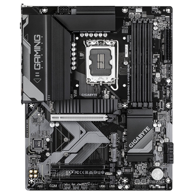 Gigabyte B760 GAMING X WIFI6E GEN5 Socket Motherboard, ATX, 4x DDR5 Slots, 3x M.2 Socket, 2.5GbE LAN, Wi-Fi 6E, 1x HDMI Port / 1x Display Port image 2