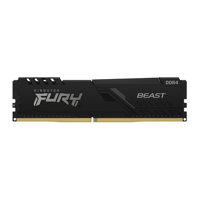 Kingston FURY Beast KF432C16BBK2/32 32GB (2x 16GB) DIMM System Memory, 3200MHz, DDR4, CL16, Black, Intel XMP image 3