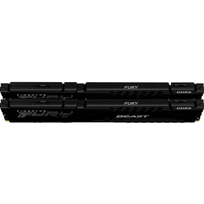 Kingston FURY Beast KF552C40BBK2-16 16GB (2x 8GB) DIMM System Memory, 5200MHz, DDR5, CL40, Black, Intel XMP image 2