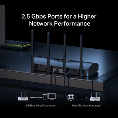 Mercusys MR27BE BE3600 Dual-Band Wi-Fi 7 Router image 6