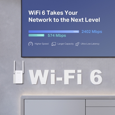 Mercusys ME80X AX3000 Wi-Fi Range Extender image 4