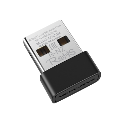 Mercusys MA20N AC650 Nano Wi-Fi USB Adapter image 2