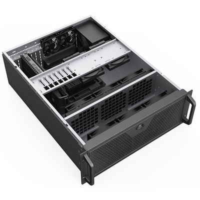 Codegen CSCG4U600GP 4U Rackmount Server Case, 600mm Deep, SSI-EEB/E-ATX/ATX/Micro-ATX Compatible, 8 PCI Expansion Slots, Dual 80mm PWM Cooling Fans, USB-C & USB 3.0 image 5