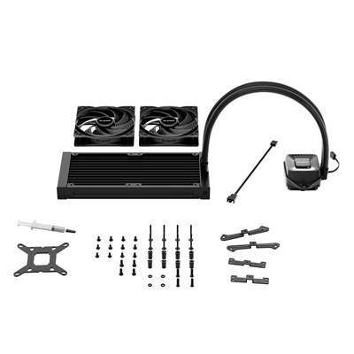 be quiet! Pure Loop 3 Liquid CPU Cooler, Universal Socket, 240mm Radiator, 2 x Pure Wings 3 120mm PWM High Speed, 3-year manufacurer's warranty. image 5