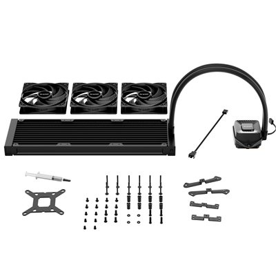 be quiet! Pure Loop 3 Liquid CPU Cooler, Universal Socket, 360mm Radiator, 3 x Pure Wings 3 120mm PWM High Speed, 3-year manufacurer's warranty. image 5