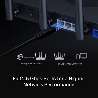 Mercusys MR47BE BE9300 Tri-Band Wi-Fi 7 Router image 6