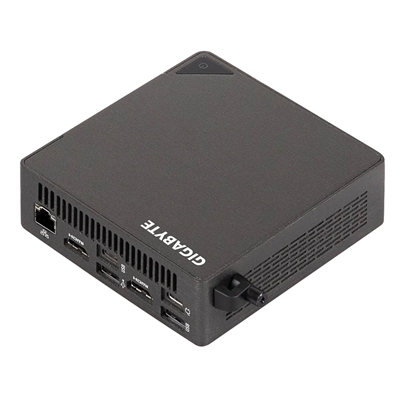 Gigabyte BRIX (GB-BRU5-225H) Barebone Kit, Intel Core Ultra 5 225H 14 Core CPU, 2 x DDR5 SO-DIMM Slots, 2 x M.2 2280 Slots, 1 x M.2 E Key 2230 Wi-Fi & BT slot (Wi-Fi 7 RTL8922AE) image 2