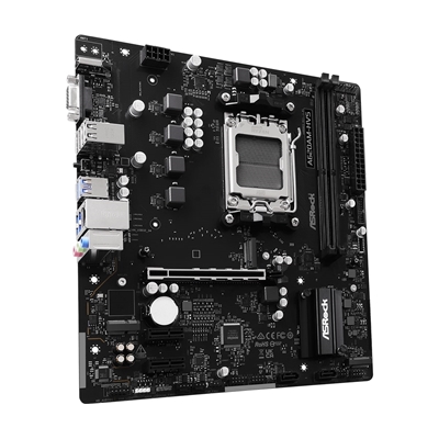 ASRock A620AM-HVS AMD AM5 Socket Motherboard, Micro-ATX, 2x DDR5 Slots, 2x M.2 Socket, GbE LAN, 1x D-Sub / 1x HDMI Port image 3