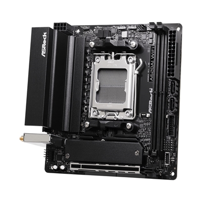 ASRock A620AI WIFI AMD AM5 Socket Motherboard, Mini-ITX, 2x DDR5 Slots, 2x M.2 Socket, 2.5GbE LAN, Wi-Fi 6E, 1x HDMI Port image 4