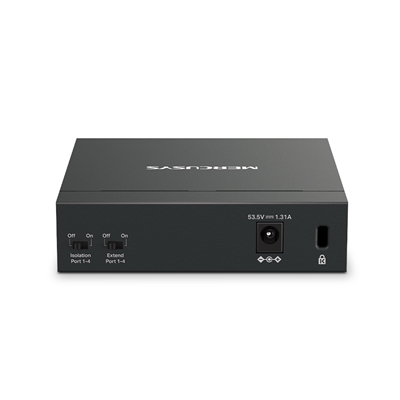 Mercusys MS105GP 5-Port Gigabit Desktop Switch with  4-Port PoE+ image 3