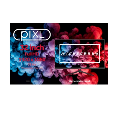 piXL CM32F11 32 Inch Full HD Widescreen IPS Monitor, LCD Panel with 1920x1080 Resolution, 4ms Response Time, 75Hz Refresh Rate, DisplayPort, HDMI & VESA image 2
