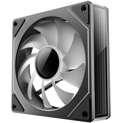 Antec Vision 120mm ARGB - 3 PK, Black, Up to 1800RPM, 44.5CFM Airflow, 29dB Max, 4-pin ARGB 3-pin image 2