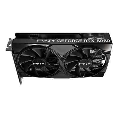 PNY NVIDIA GeForce RTX 5060 8GB GDDR7 Graphics Card, 3840 CUDA Cores, 2280 MHz Core Clock, Dual Fan, 3x DisplayPorts / 1x HDMI Port image 5