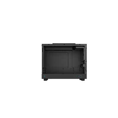 DeepCool CH160 PLUS Micro-ATX Mini Tower PC Case, Tempered Glass, High-Airflow Mesh Design, USB-C & USB 3.0 Front I/O, Supports ATX PSU & 305mm GPU, Black image 5