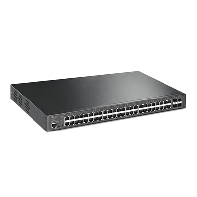 TP-Link TL-SG3452XP 48-Port L2+ Managed GbE PoE+ Access Switch w/ 4 x 10G SFP+ Ports & 3-Year Omada Hosted Cloud Controller image 2