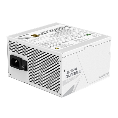 GIGABYTE GP-UD750GM 750W V2 ICE, 80 Plus Gold Certified Fully Modular Power Supply, PCIe Gen 5.1, 80 PLUS Gold, Fully Modular Design, 120mm Fan, ATX 3.1 compatible, UK Plug image 3