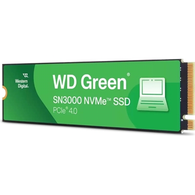 WD Green SN3000(WDS100T4G0E-00CPSO) 1TB NVMe SSD, M.2 Interface, PCIe Gen4, 2280, Read 5000MB/s, Write 4200MB/s, 3 Year Limited Warranty image 2