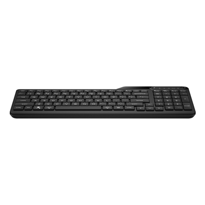 HP 475 Dual-Mode Wireless Keyboard, Bluetooth or 2.4Ghz Wireless, Pair up to 3 Devices, 12 Progammable Keys, Qwerty UK English Layout, Black image 2